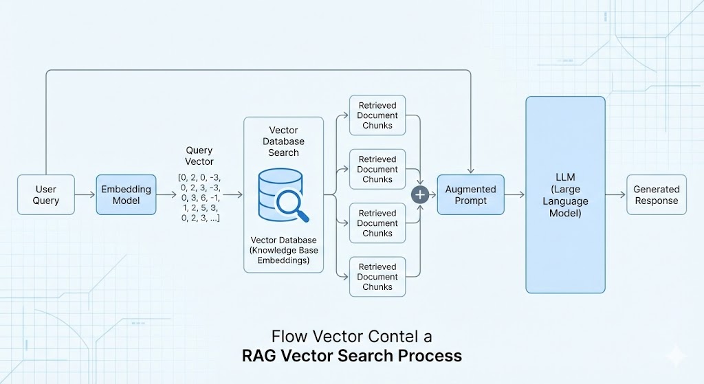 Vector pipeline visualization.